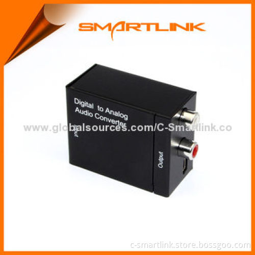 Digital to Analog Audio Converter, Ease-to-install, Compact Sizes and LightweightNew
